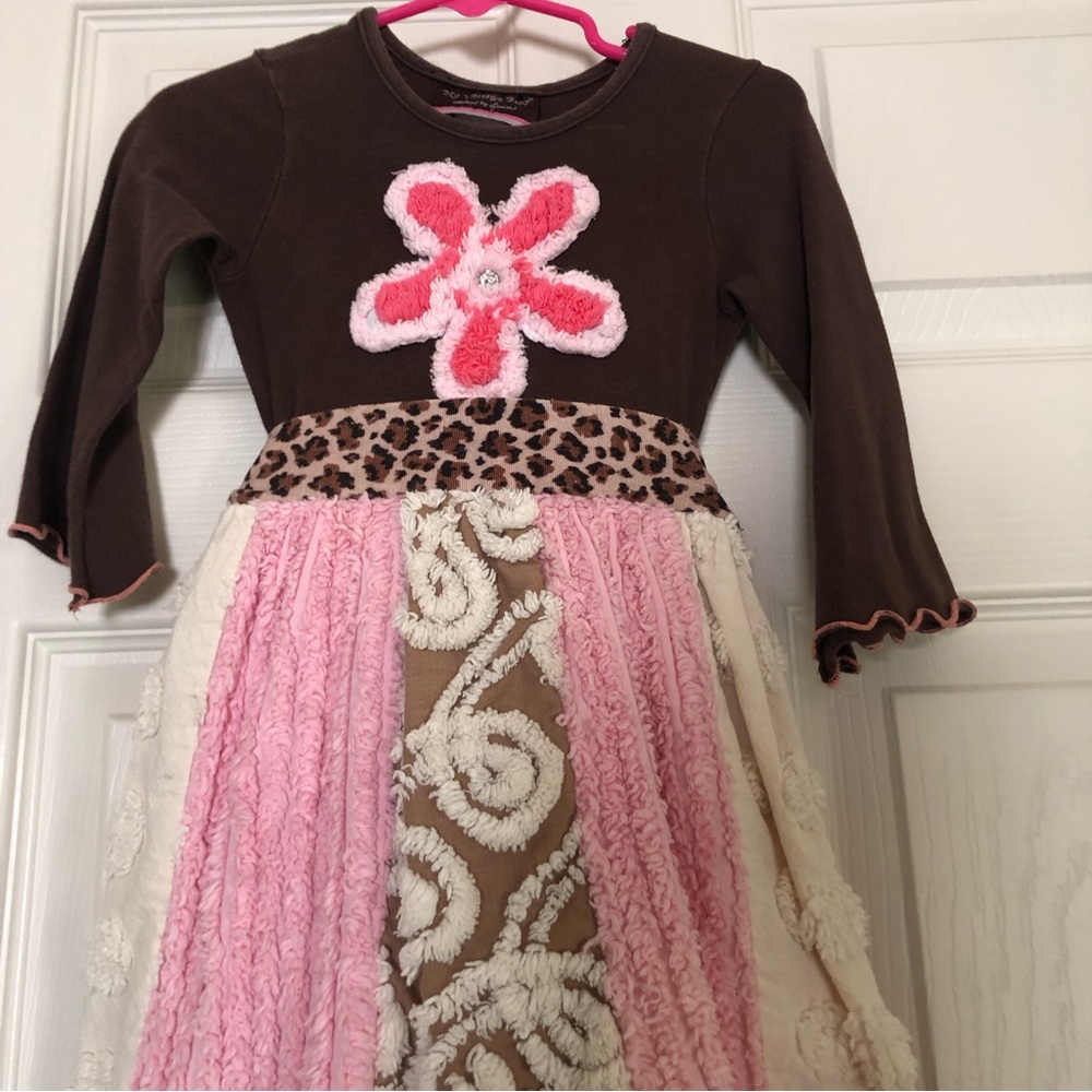VTG Y2K My Vintage Baby Collections by Jessica Chenille Boutique Dress Made USA - Picture 8 of 13